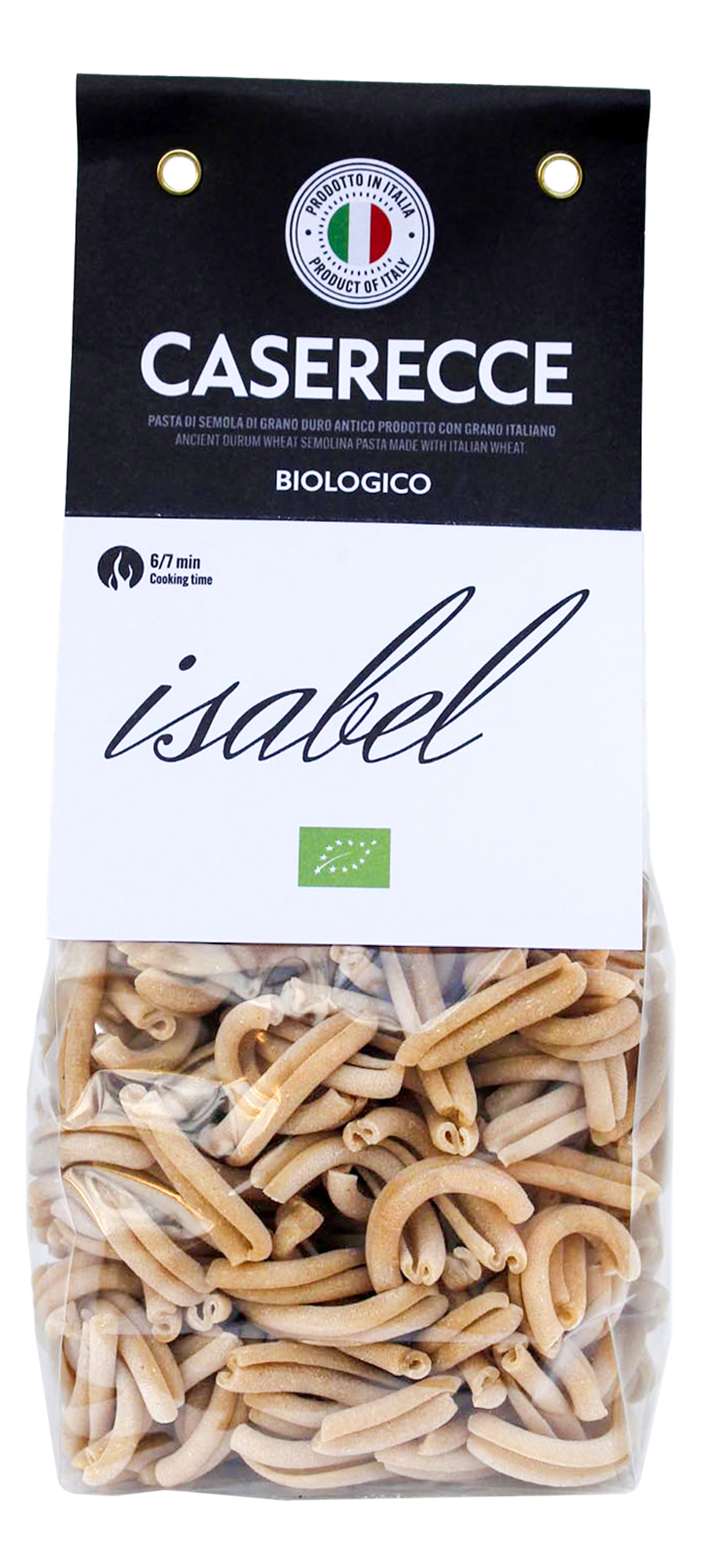 Caserecce Bio - plastic packaging